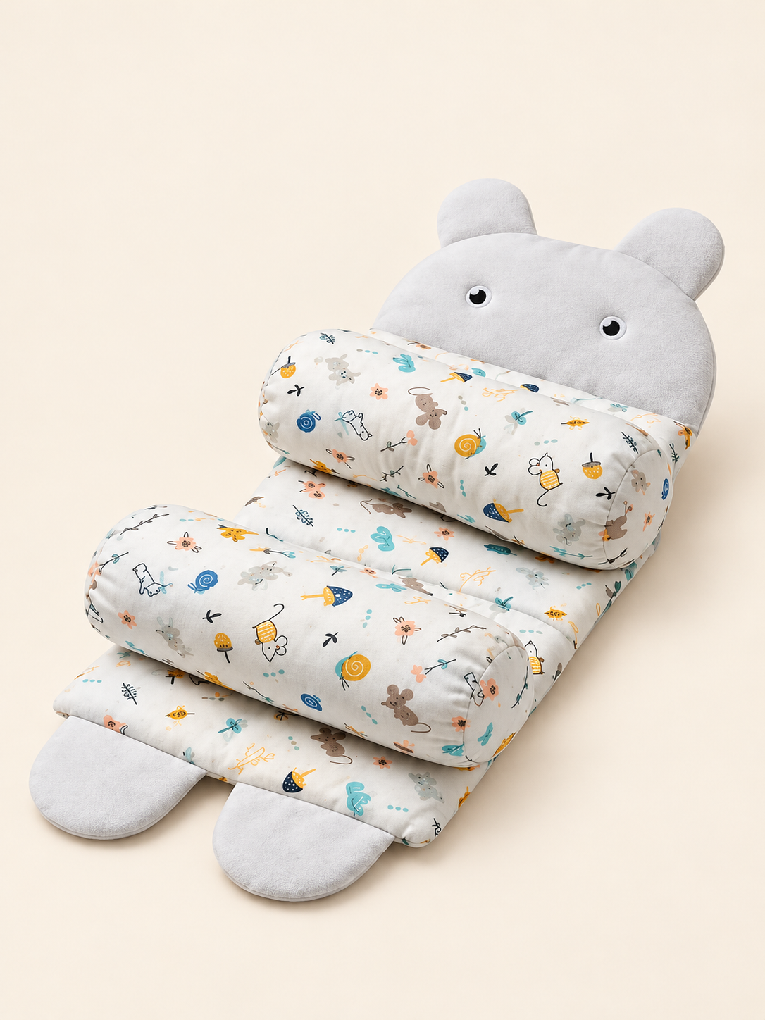 Baby Teddy Cushion Set / Baby Lounger Cushion Set