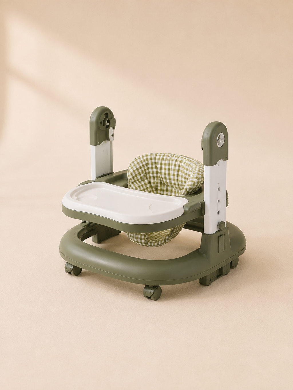 Joyous 3-in-1 high chair converted to low feeding seat with tray