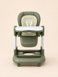 Joyous Quilted High Chair, Olive