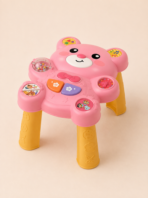Bear activity table mode, pink
