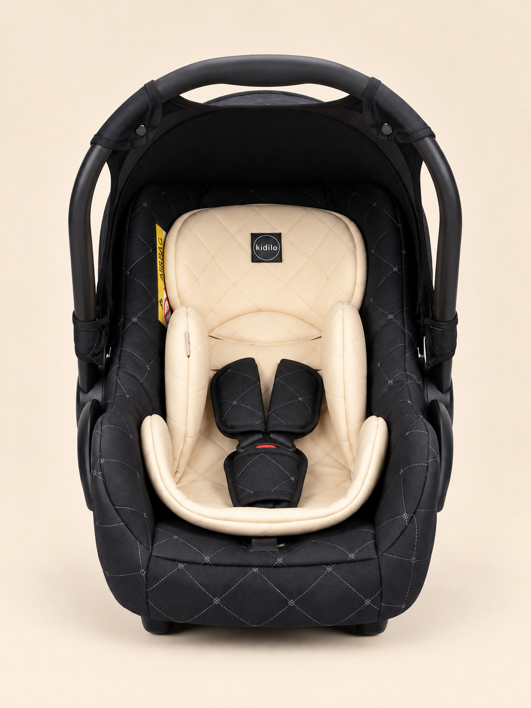 Kidilo carry cot with fiber handle