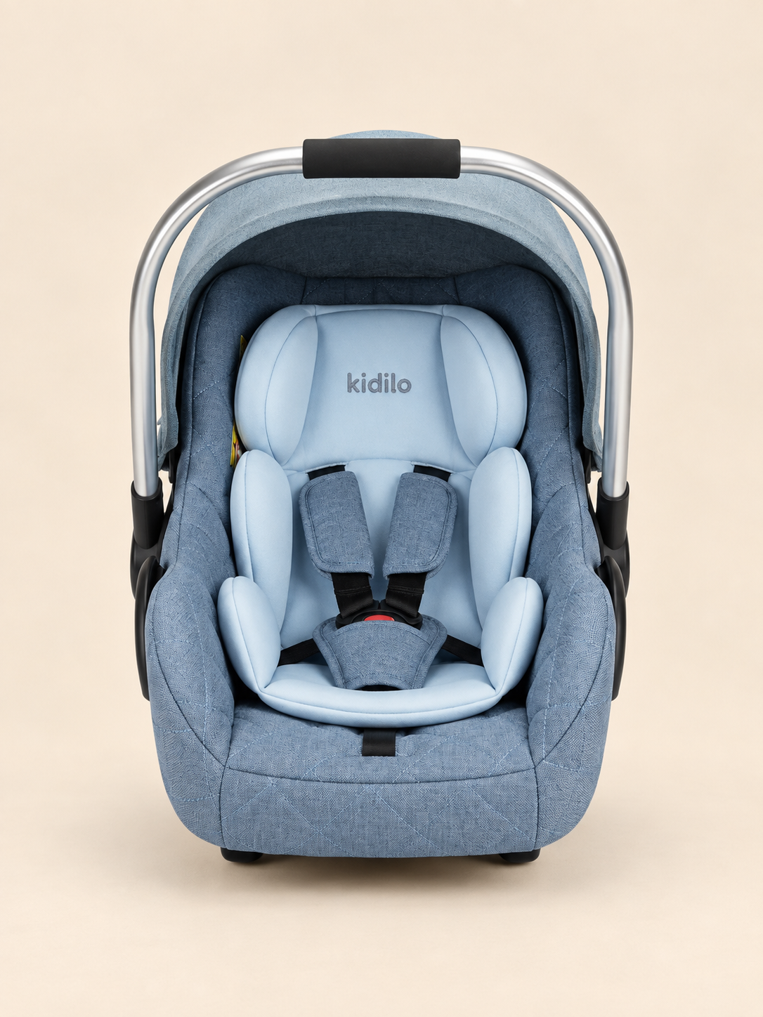 Kidilo carry cot with steel handle
